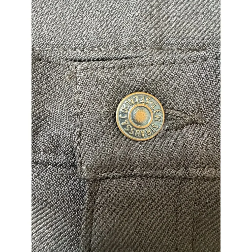 Vintage Levi Strauss Action Slacks 36x29 Brown Dress Pants Dacron‎ Polyester USA
